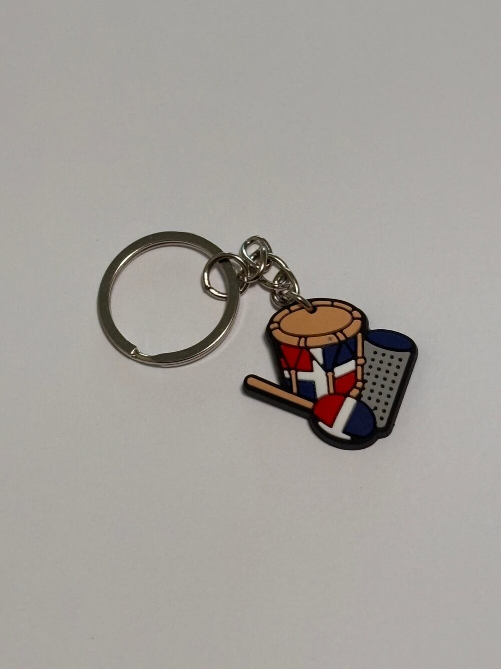 Republica Dominicana Keychain Souvenir Red White Blue Dominican Republic